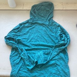 Long sleeved pullover hoodie